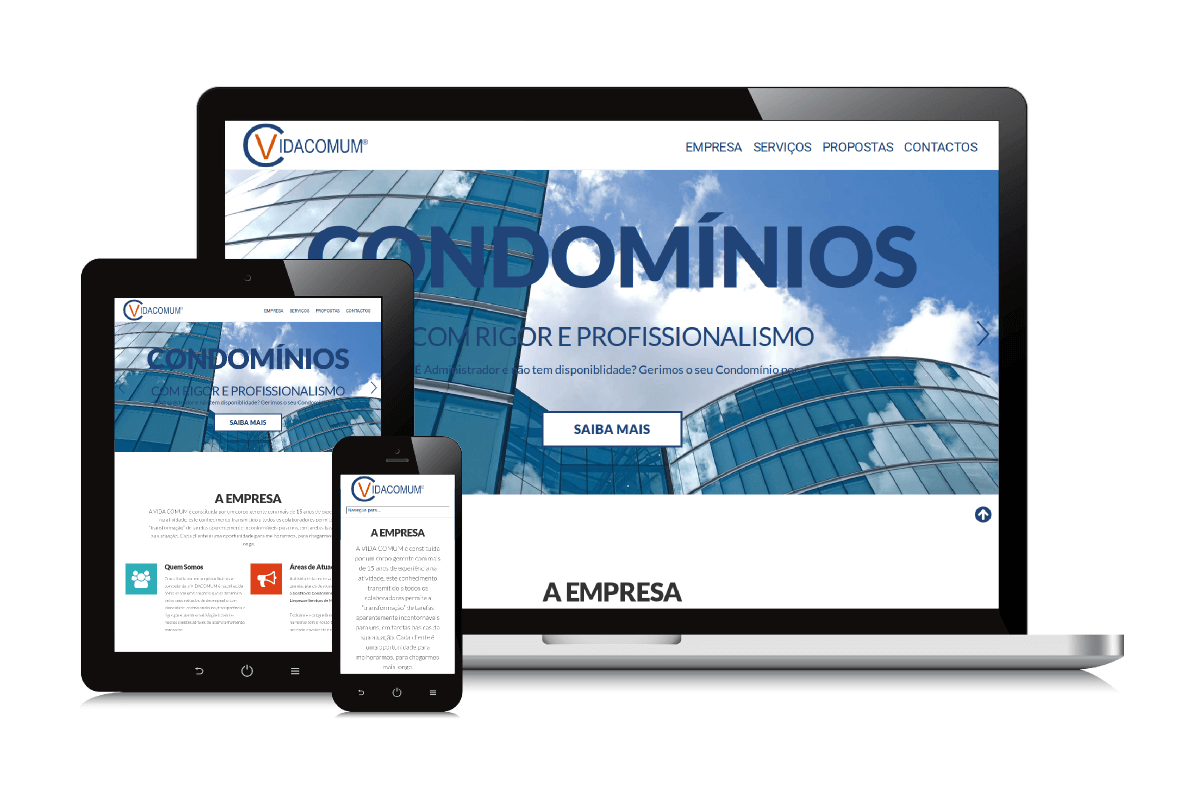 responsive - Vida Comum